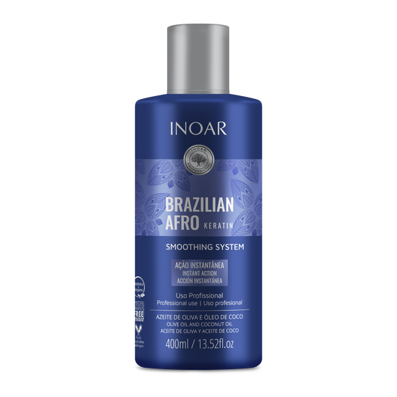 Inoar INOAR BRAZILIAN AFRO KERATIN VEGAN PROTEIN AND COLLAGEN