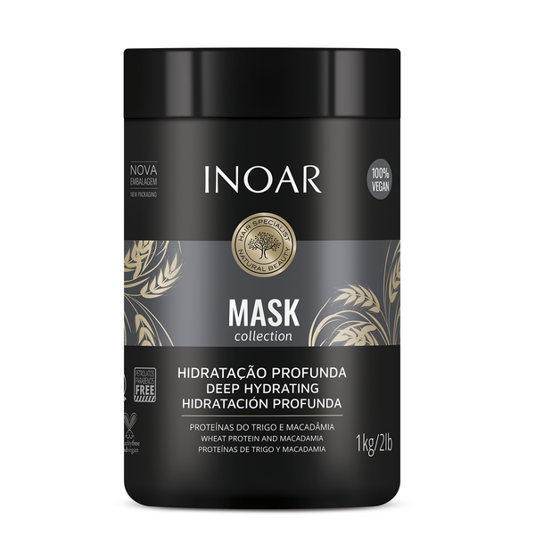 inoar INOAR BRAZILIAN HAIR MASK PROTEIN AND MACADAMIA 1Kg