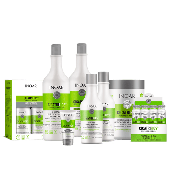 Inoar CICATRIFIOS DUO Shampoo And Conditioner 1LT