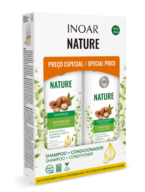 inoar INOAR DUO POS PROGRESS KERATIN ARGAN OIL AND KERATIN SALT FREE
