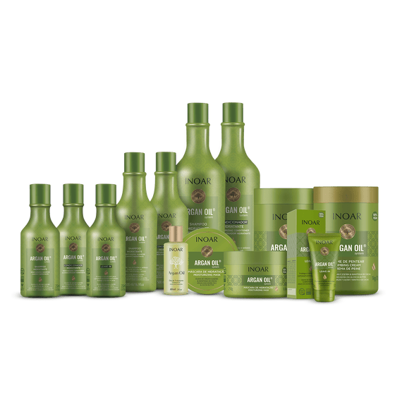 Inoar INOAR Argan Oil Shampoo And Conditioner 2X L