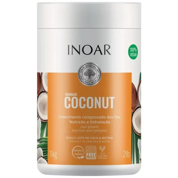 inoar INOAR BOMBAR COCONUT HAIR MASK 1KG