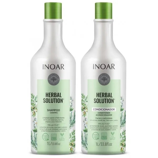 inoar INOAR HERBAL SHAMPOO AND CONDITION 2X1L