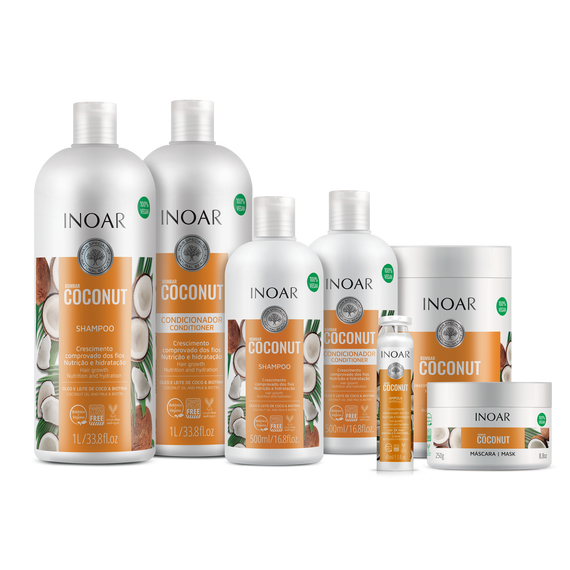 Inoar INOAR KIT BOMBAR COCONUT SH+COND LT