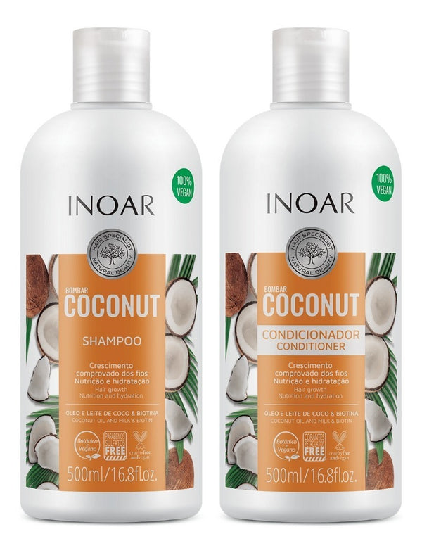 inoar INOAR KIT BOMBAR COCONUT SH+COND LT