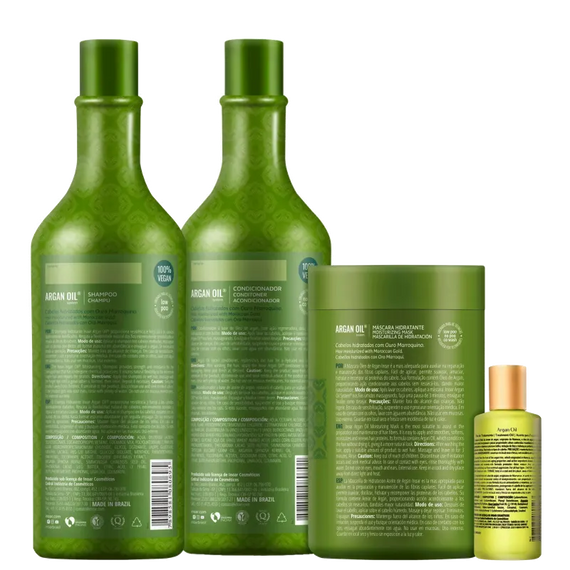 Inoar INOAR SHAMPOO CONDITION HAIR MASK AND ARGAN OIL