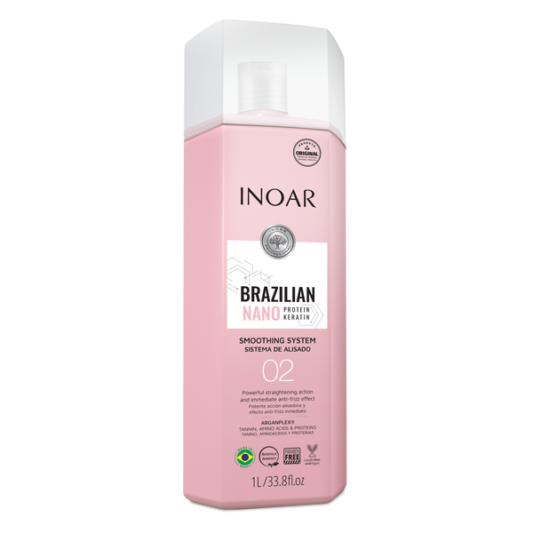 inoar NANO BRAZILIAN NANO VEGAN PROTEIN KERATIN 3x 300ml