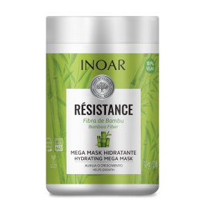 inoar RESISTENCE BAMBOO FIBER MEGA MASK HELPS GROWTH 1KG