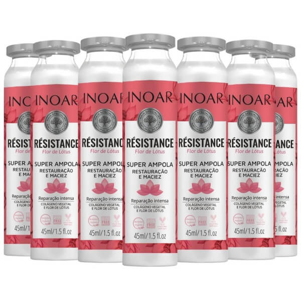 inoar RESISTENCE LOTUS FLOWER SUPER AMPOULE 6X 45ml