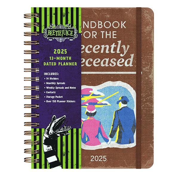 insight editions 2025 Beetlejuice 13-Month Weekly Planner – Insight Editions