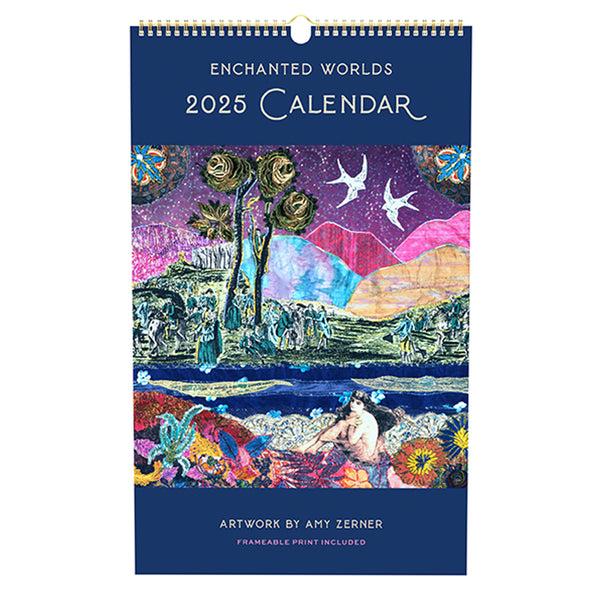 insight editions 2025 Enchanted Worlds Poster Wall Calendar – Insight Editions