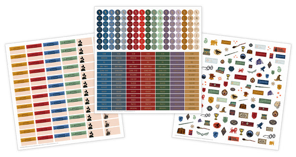 Insight Editions 2025 Harry Potter: Hogwarts Family Wall Planner – Insight Editions