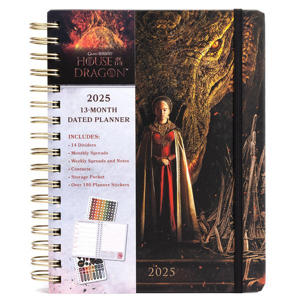 insight editions 2025 House of the Dragon 13-Month Weekly Planner – Insight Editions