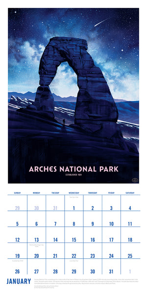 Insight Editions 2025 The Art Of The National Parks Wall Calendar – Insight Editions