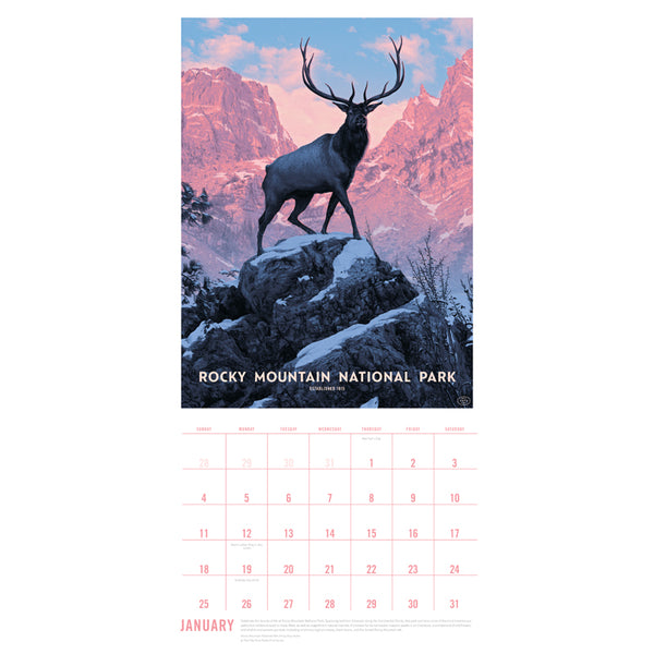 Insight Editions 2026 The Art Of The National Parks Wall Calendar – Insight Editions