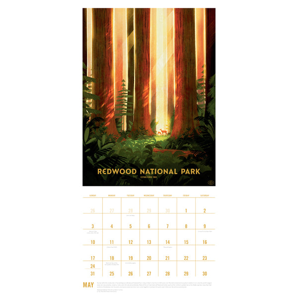 Insight Editions 2026 The Art Of The National Parks Wall Calendar – Insight Editions