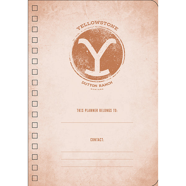 Insight Editions 2026 Yellowstone: The Dutton Ranch 13-Month Weekly Planner – Insight Editions