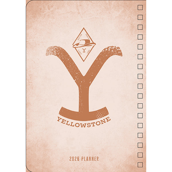 Insight Editions 2026 Yellowstone: The Dutton Ranch 13-Month Weekly Planner – Insight Editions