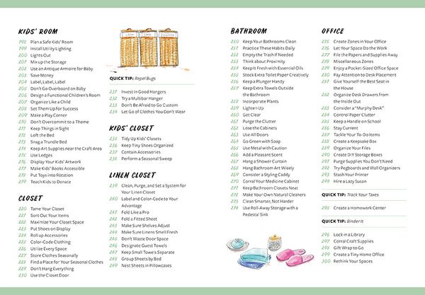 Insight Editions 365 Quick & Easy Tips: Home Organization – Insight Editions