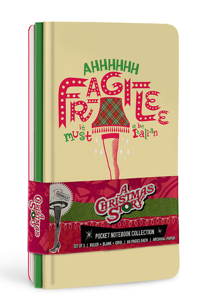 Insight Editions A Christmas Story Pocket Notebook Collection (Set Of 3) – Insight Editions