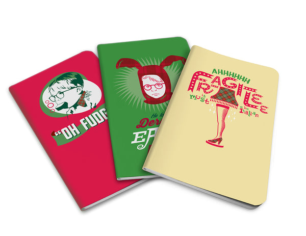 insight editions A Christmas Story Pocket Notebook Collection (Set of 3) – Insight Editions