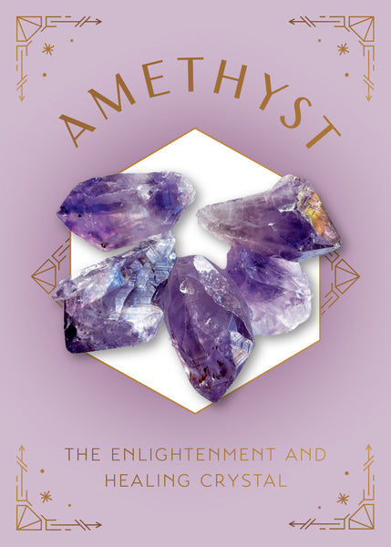 Insight Editions Amethyst Crystal Healing Scented Glass Candle – Insight Editions