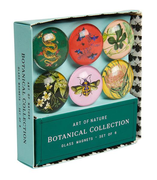 insight editions Art of Nature: Botanical Glass Magnet Set (Set of 6) – Insight Editions