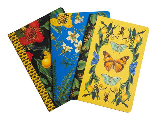 Insight Editions Art Of Nature: Botanical Sewn Notebook Collection (Set Of 3) – Insight Editions