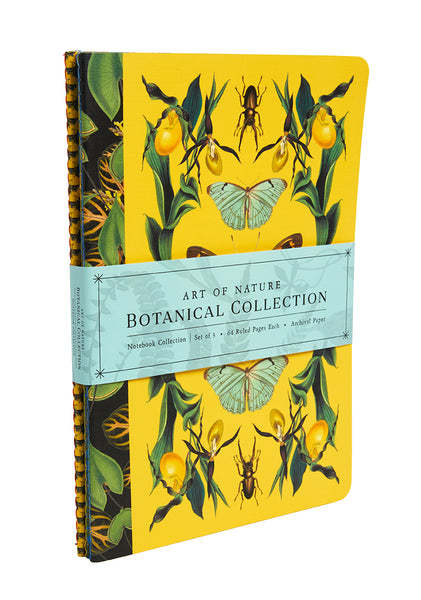 insight editions Art of Nature: Botanical Sewn Notebook Collection (Set of 3) – Insight Editions