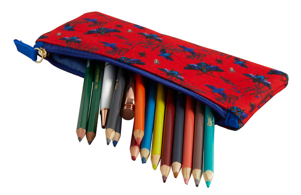 Insight Editions Art Of Nature: Flight Of Beetles Pencil Pouch – Insight Editions