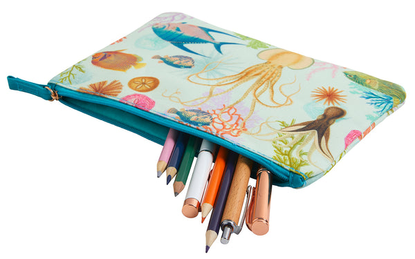 Insight Editions Art Of Nature: Under The Sea Accessory Pouch – Insight Editions