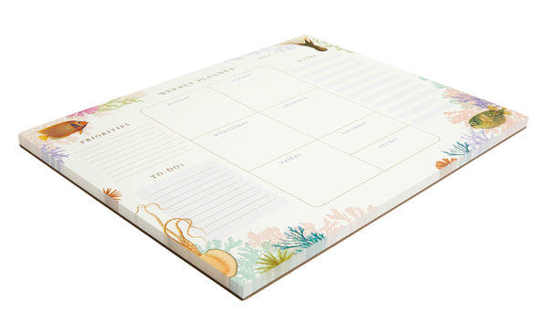 Insight Editions Art Of Nature: Under The Sea Weekly Planner Notepad – Insight Editions