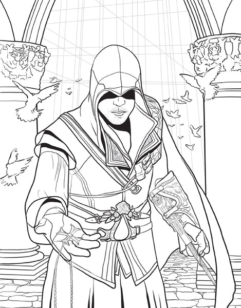 Insight Editions Assassin's Creed: The Official Coloring Book – Insight Editions