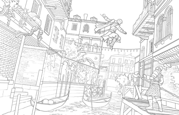 Insight Editions Assassin's Creed: The Official Coloring Book – Insight Editions
