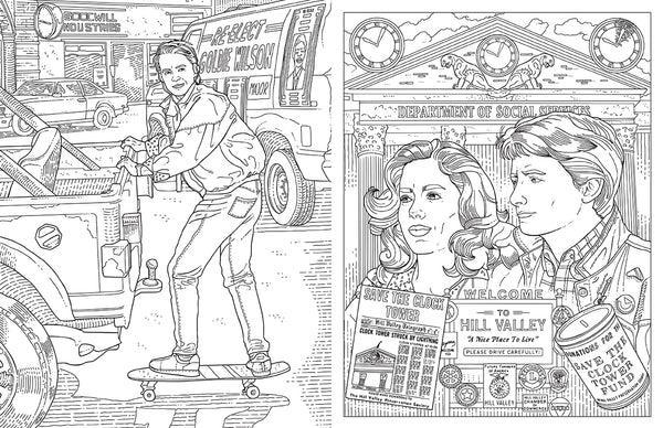 Insight Editions Back To The Future: The Official Coloring Book – Insight Editions
