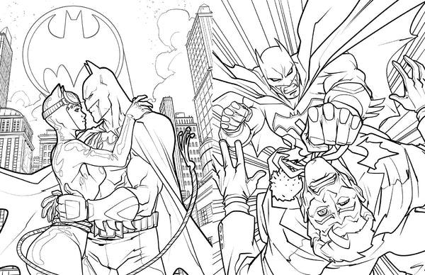 Insight Editions Batman: The Official Coloring Book – Insight Editions