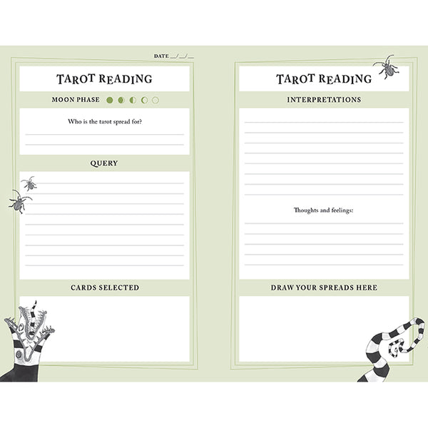 Insight Editions Beetlejuice Tarot Journal – Insight Editions