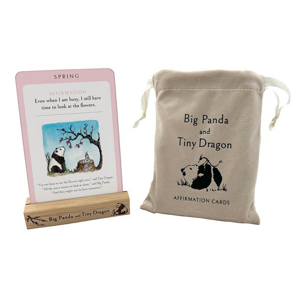 Insight Editions Big Panda And Tiny Dragon Affirmation Cards – Insight Editions