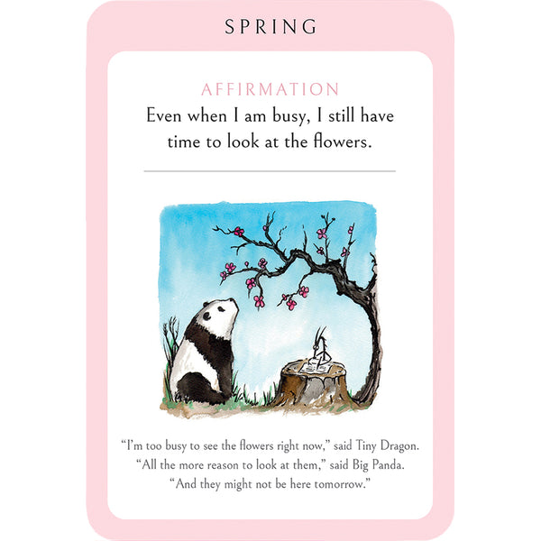 Insight Editions Big Panda And Tiny Dragon Affirmation Cards – Insight Editions