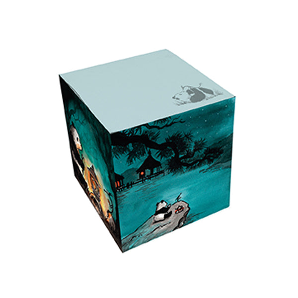 insight editions Big Panda and Tiny Dragon Sticky Note Memo Cube – Insight Editions