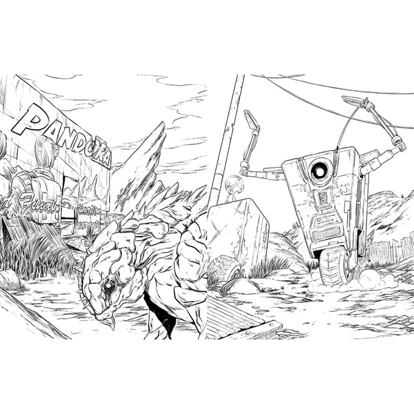Insight Editions Borderlands: The Official Coloring Book – Insight Editions