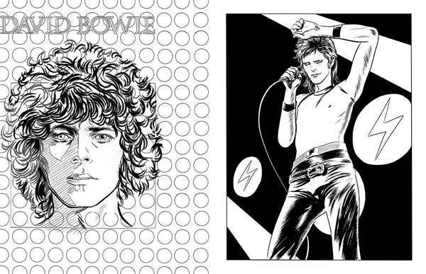 Insight Editions Bowie: A Michael Allred Coloring Book – Insight Editions
