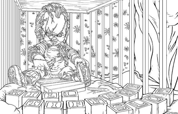 Insight Editions Chucky: The Official Coloring Book – Insight Editions