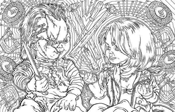 Insight Editions Chucky: The Official Coloring Book – Insight Editions