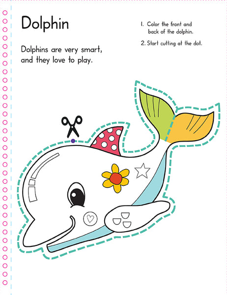 Insight Editions Color Cut And Fold: Ocean Animals – Insight Editions