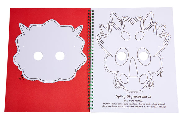 Insight Editions Color & Cut Masks: Dinosaurs – Insight Editions