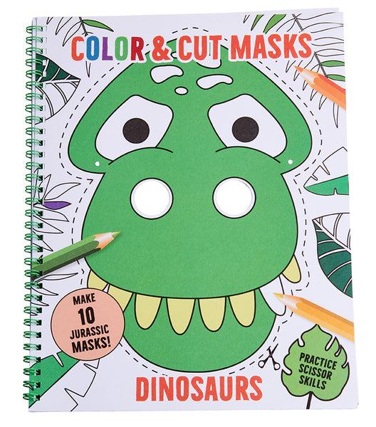 insight editions Color & Cut Masks: Dinosaurs – Insight Editions