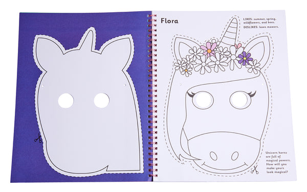 Insight Editions Color & Cut Masks: Unicorns – Insight Editions