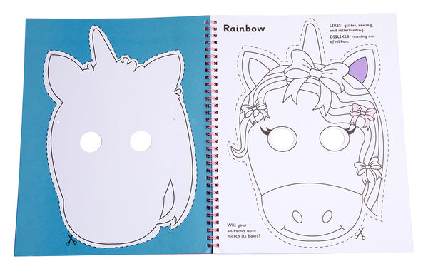 Insight Editions Color & Cut Masks: Unicorns – Insight Editions