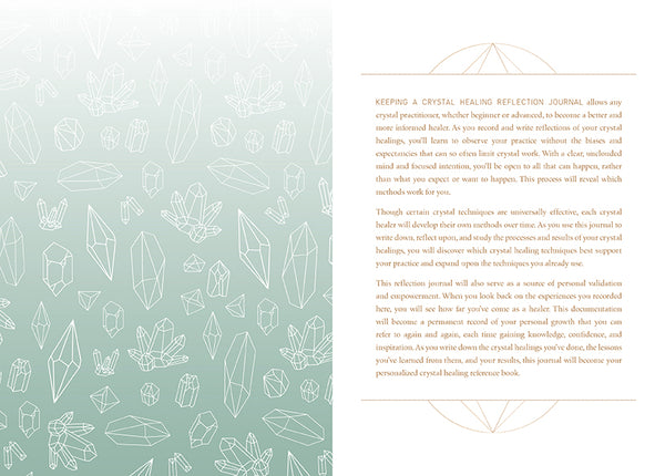 Insight Editions Crystal Healing Reflection Journal – Insight Editions